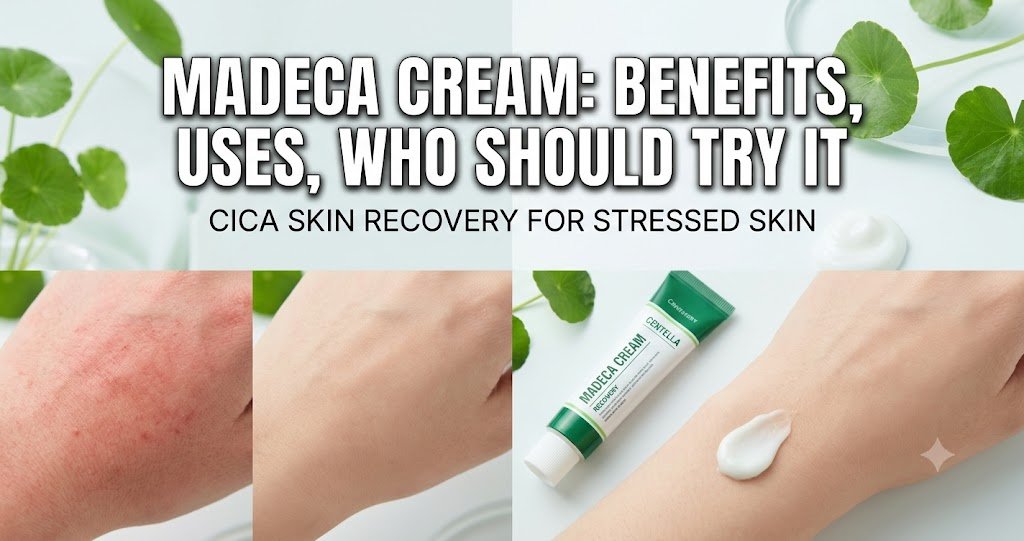 Madeca Cream Benefits and Centella Asiatica Skincare Review