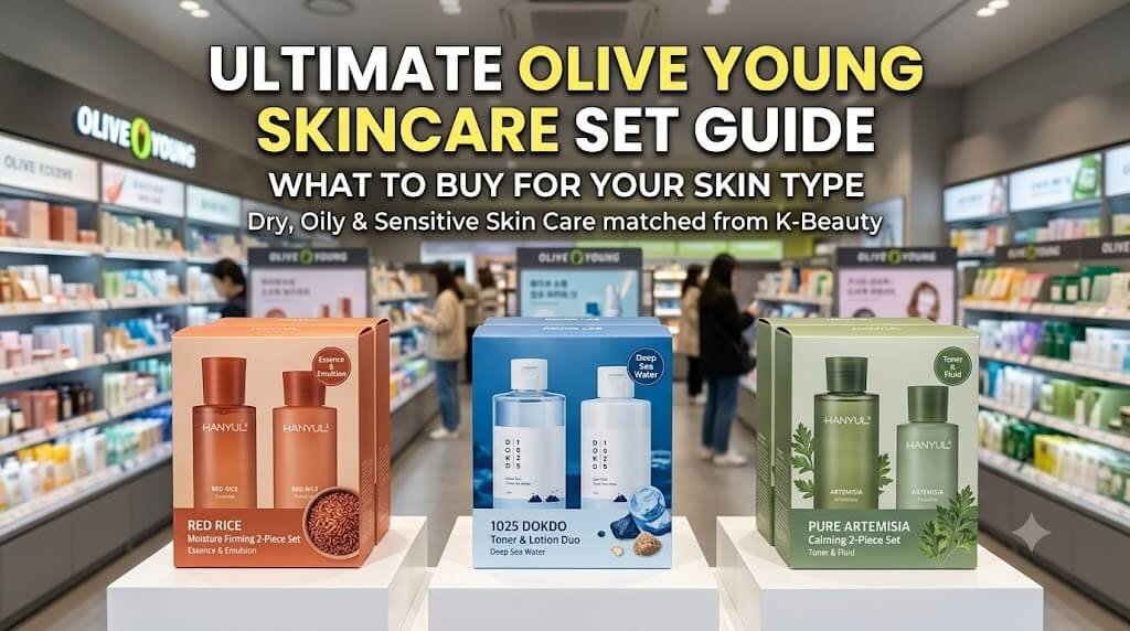 Ultimate Olive Young Skincare Sets for Dry Oily and Sensitive Skin Types Guide